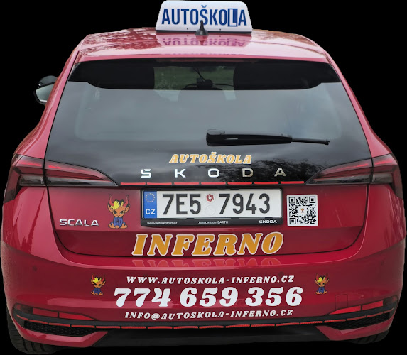 Logo Autoškola Inferno - Roman Švec
