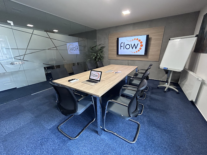 Logo Jazyková Škola Flow